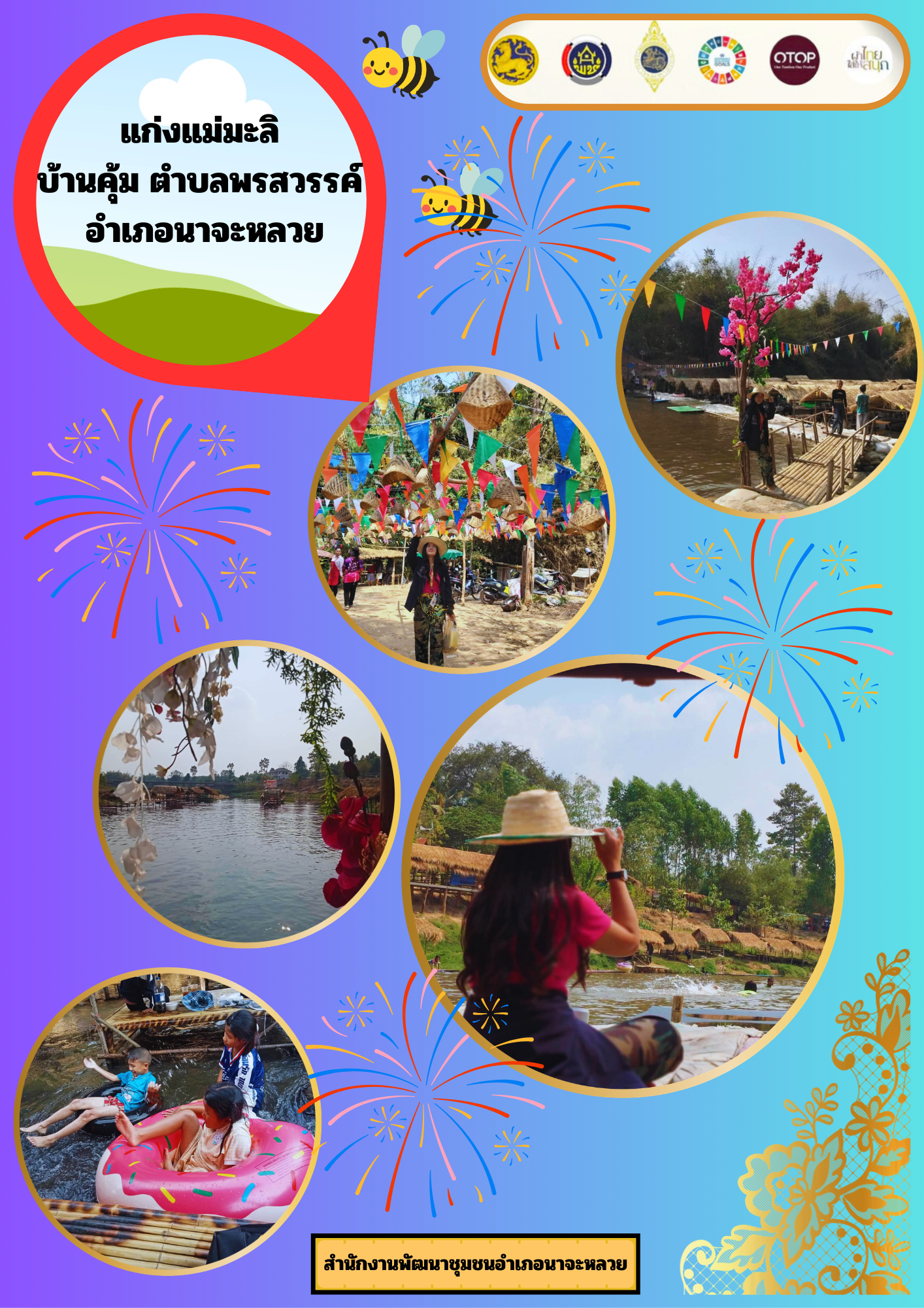 ท่องเที่ยวชุมชน ณ แก่งแม่มะลิ อำเภอนาจะหลวย 