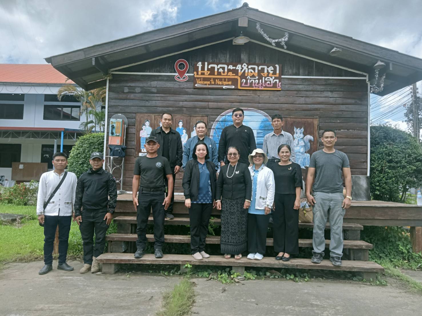 สำนักงานพัฒนาชุมชนอำเภอนาจะหลวย เข้าร่วมประชุมติดตามการดำเนินงานกองทุนพัฒนาบทบาทสตรี